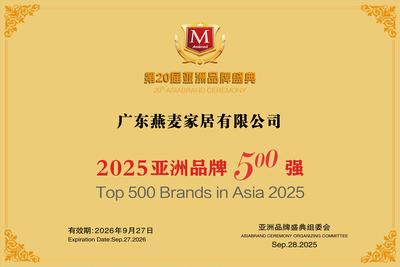 2025亚洲品牌500强