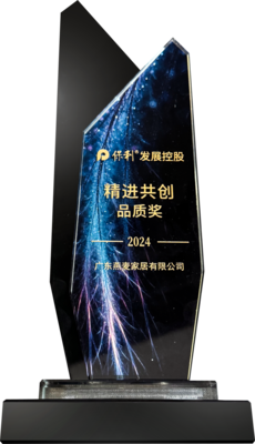 2024年度精进共创品质奖 奖杯
